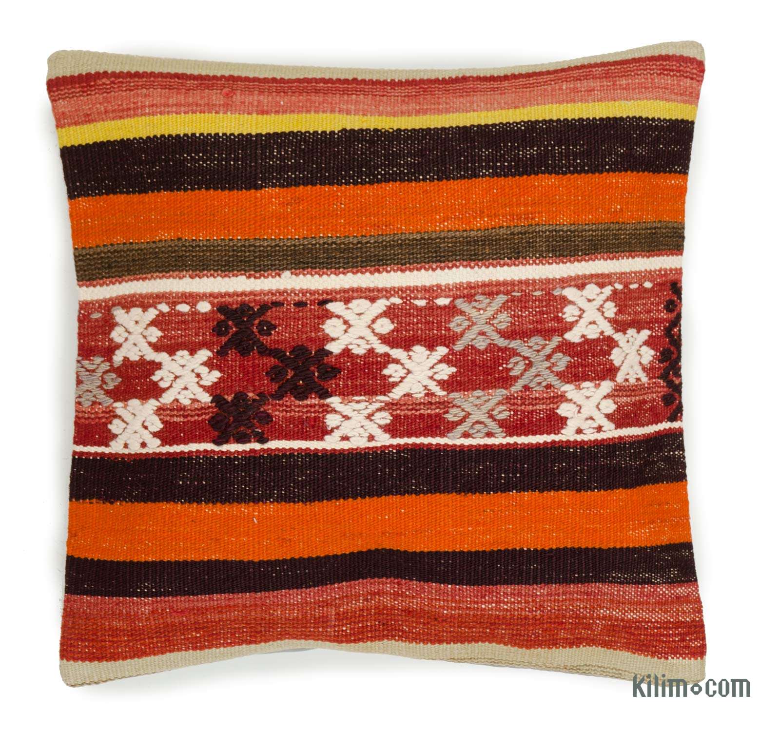 K0036721 Kilim Pillow Cover 1' 4" x 1' 4" (16" x 16")