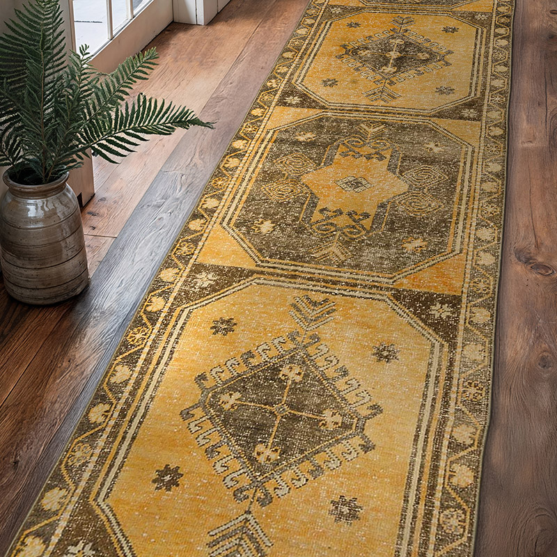 Alfombra Turca Vintage - 85 cm x 330 cm - K0036914