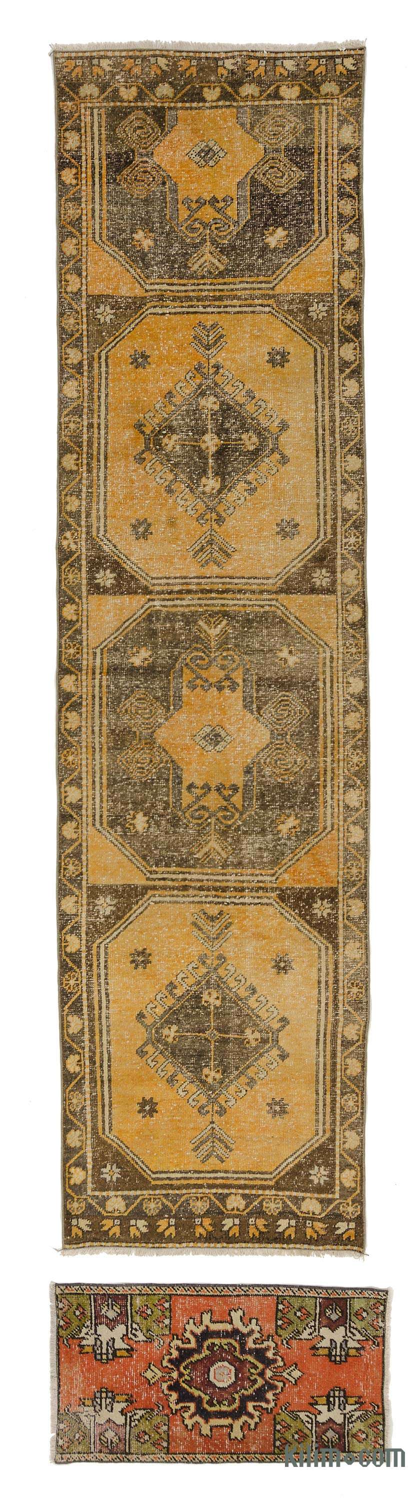 Hades Minimalist Runner Hand Knotted Handmade Custom Rug