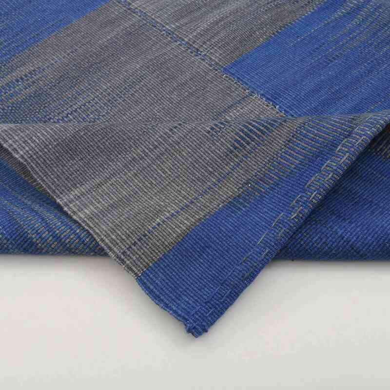 Neo Caspian Kilim Rug - 6' 6" x 10' 7" (78" x 127") - K0037021
