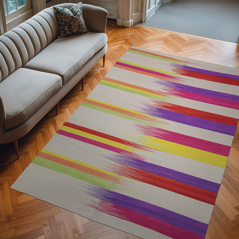 Çok Renkli Yeni Anadolu Kilimi - 181 cm x 279 cm - K0037023