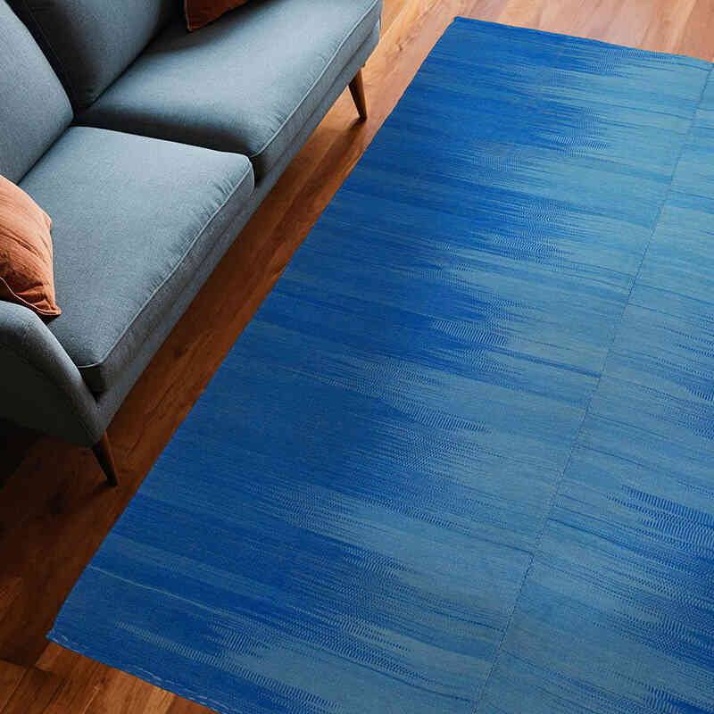 Lacivert Yeni Anadolu Kilimi - 207 cm x 263 cm - K0037042