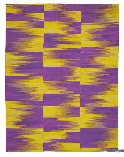 Neo Caspian Kilim Rug - 7'  x 9' 2" (84" x 110")