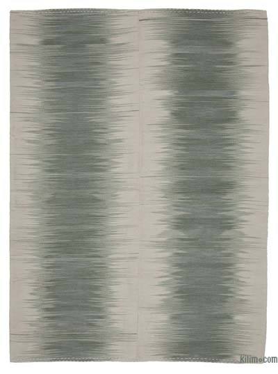 Neo Caspian Kilim Rug - 6' 8" x 9' 1" (80" x 109")
