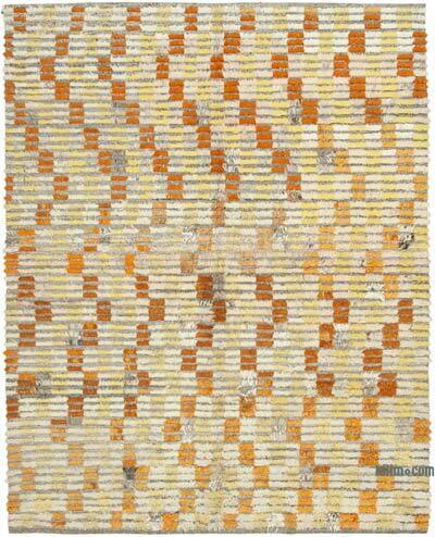 New Turkish Tulu Rug - 7' 4" x 9' 5" (88" x 113")