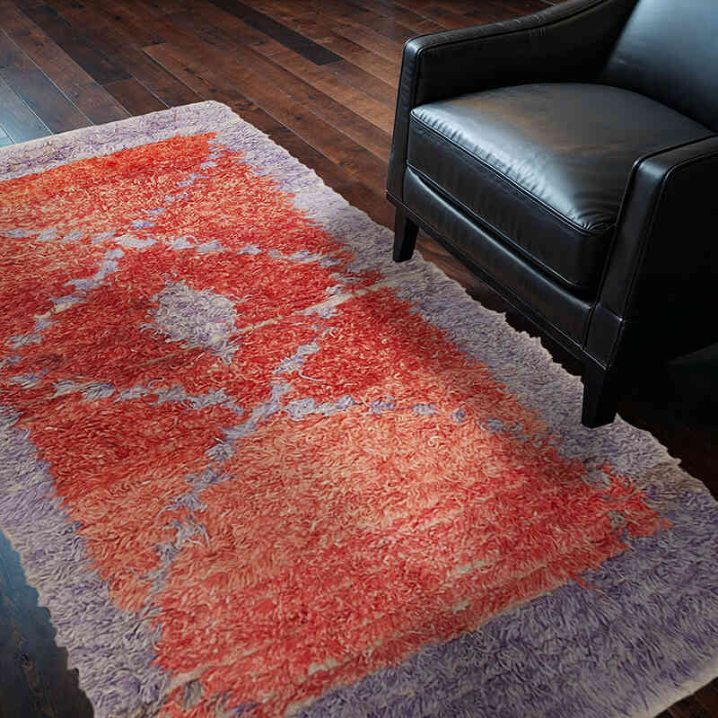 Nueva Alfombra Turca Anudada a Mano - 116 cm x 208 cm - K0037098