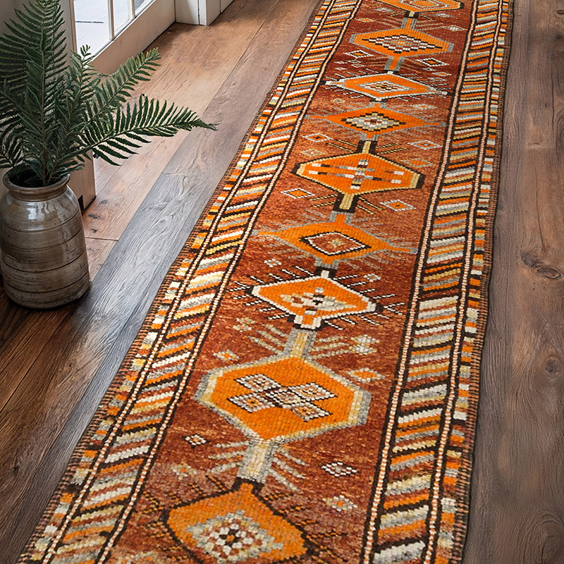 Vintage Anadolu Yolluk - 87 cm x 360 cm - K0037124