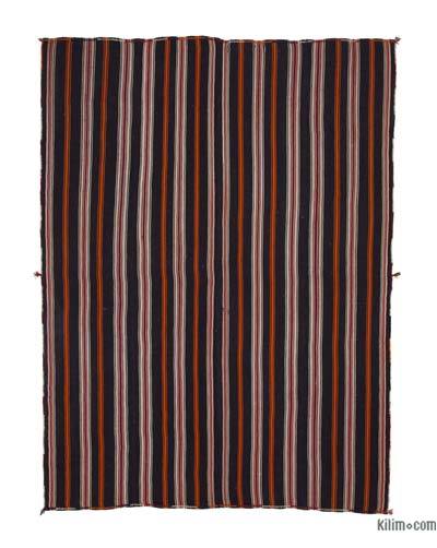 Vintage Anatolian Kilim Rug - 6' 11" x 9' 4" (83" x 112")