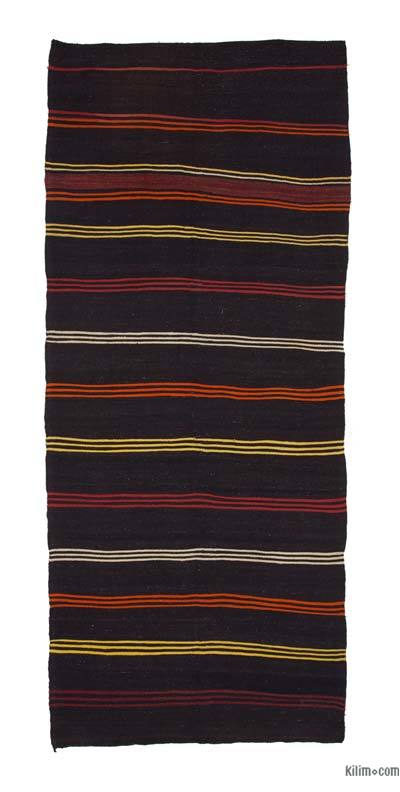 Vintage Anatolian Kilim Rug - 5'  x 11' 11" (60" x 143")