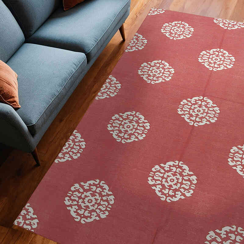 Nueva alfombra Dhurrie - 181 cm x 266 cm - K0037233