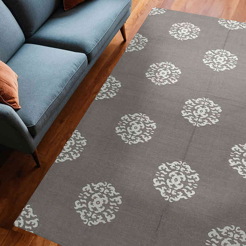 Nueva alfombra Dhurrie - 187 cm x 268 cm - K0037235