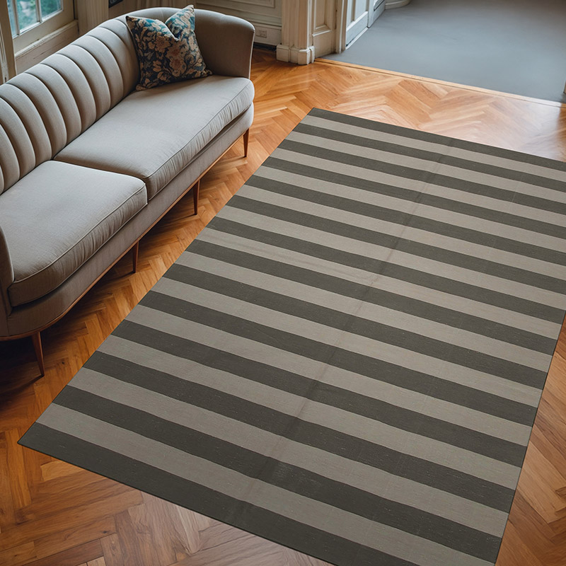 Nueva alfombra Dhurrie - 182 cm x 277 cm - K0037244