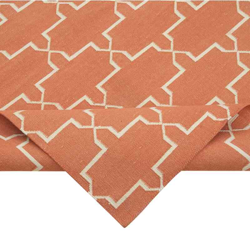 Nueva alfombra Dhurrie - 196 cm x 279 cm - K0037246