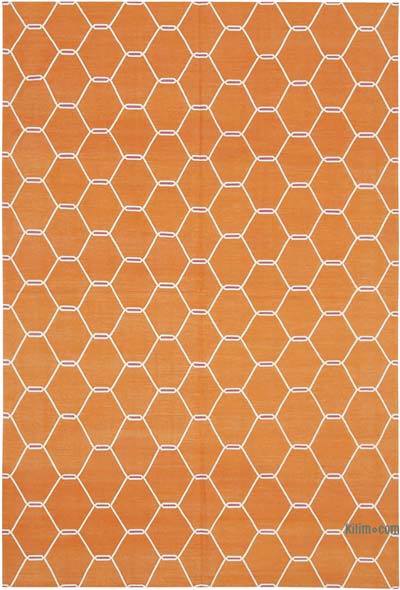 Nueva alfombra Dhurrie - 185 cm x 274 cm