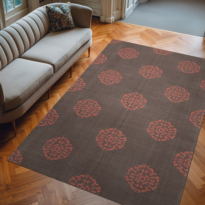 Nueva alfombra Dhurrie - 183 cm x 272 cm - K0037292