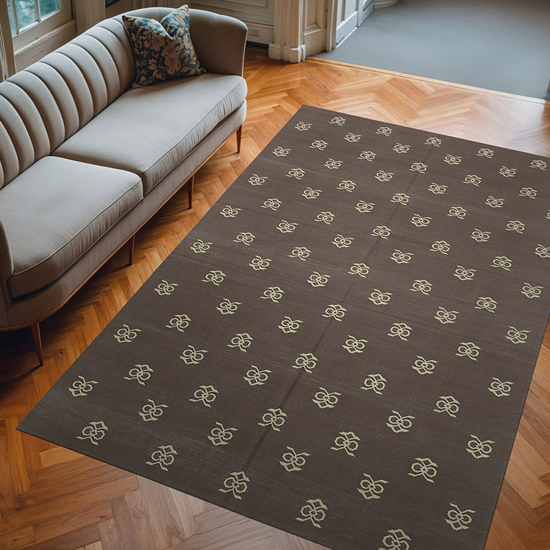 Nueva alfombra Dhurrie - 187 cm x 274 cm - K0037303