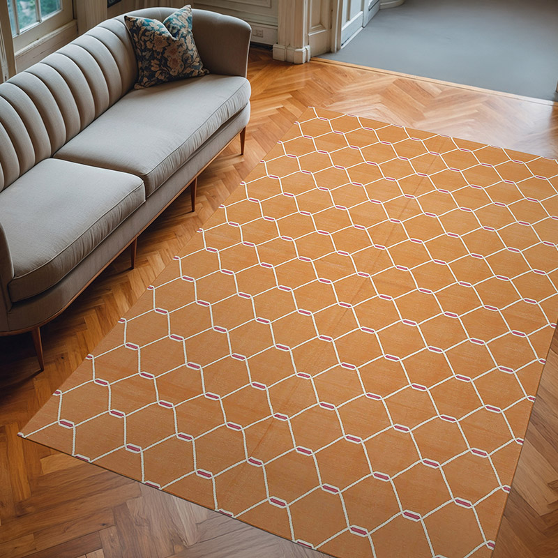 Nueva alfombra Dhurrie - 185 cm x 276 cm - K0037316