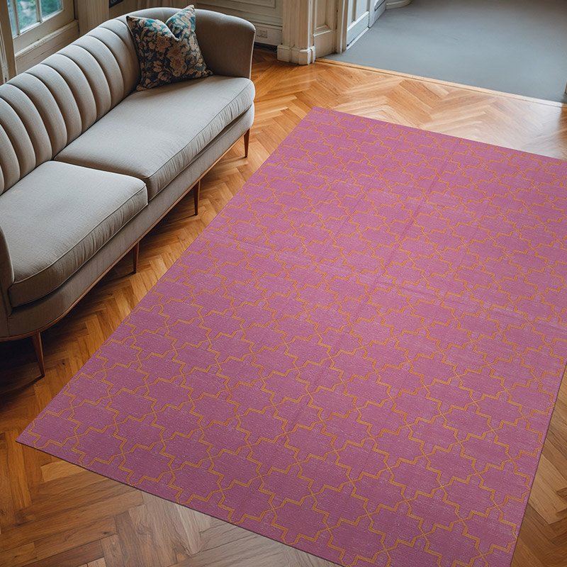 New Dhurrie Rug - 6'  x 8' 10" (72" x 106") - K0037317