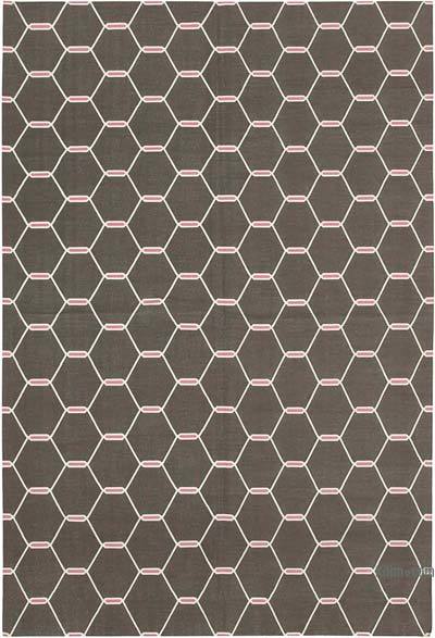 New Dhurrie Rug - 6'  x 8' 11" (72" x 107")