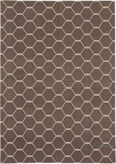 New Dhurrie Rug - 6' 3" x 8' 11" (75" x 107")