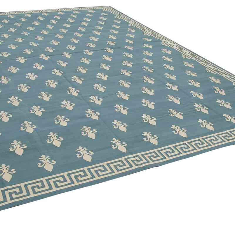 Nueva alfombra Dhurrie - 309 cm x 427 cm - K0037340