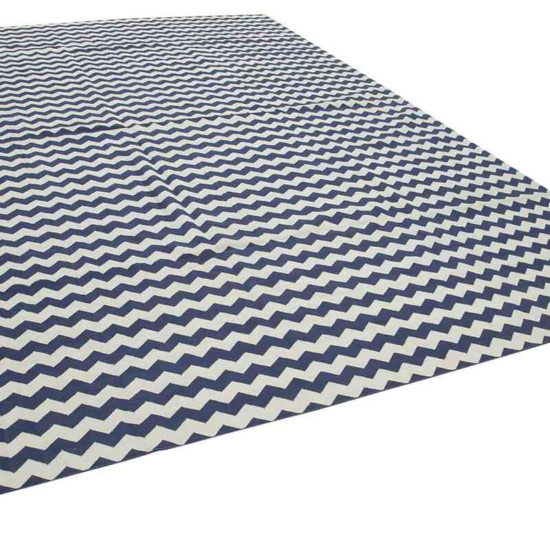 Nueva alfombra Dhurrie - 302 cm x 422 cm - K0037341