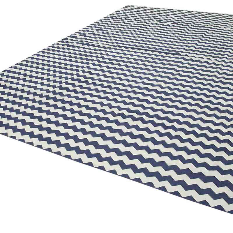 Nueva alfombra Dhurrie - 302 cm x 422 cm - K0037341