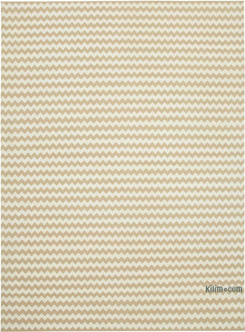 New Dhurrie Rug - 10'  x 13' 7" (120" x 163") - K0037342