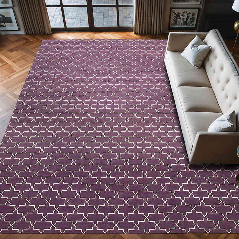 New Dhurrie Rug - 10' 2" x 13' 9" (122" x 165") - K0037347