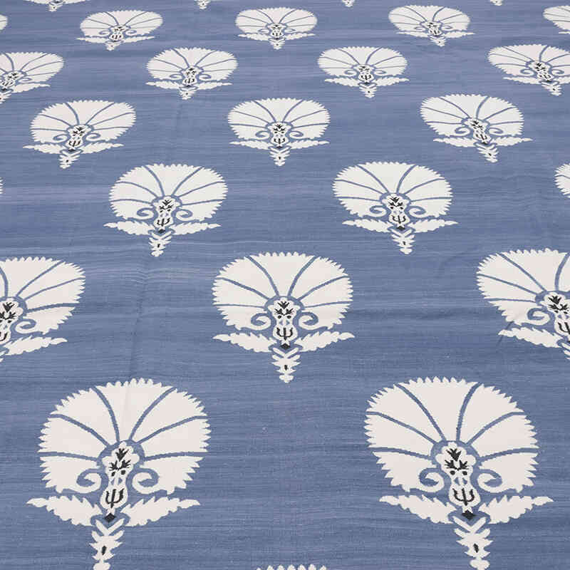 New Dhurrie Rug - 10' 2" x 14' 1" (122" x 169") - K0037351