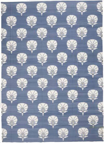 New Dhurrie Rug - 10' 2" x 14' 1" (122" x 169")
