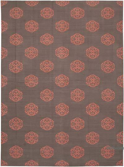 New Dhurrie Rug - 10' 3" x 13' 9" (123" x 165")