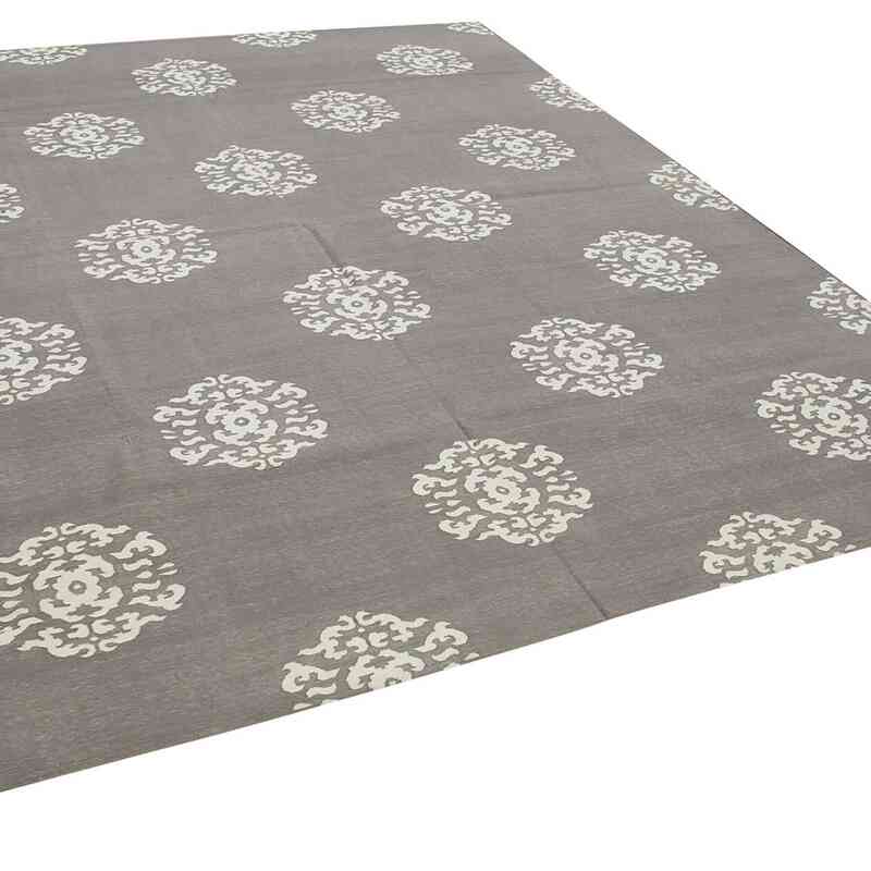 Nueva alfombra Dhurrie - 244 cm x 290 cm - K0037358