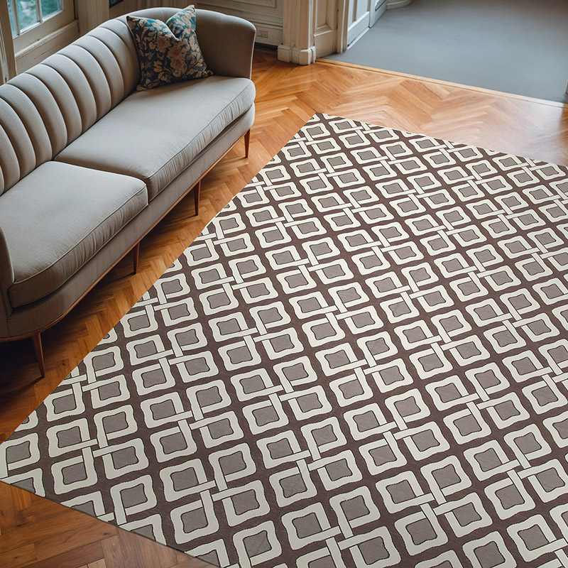 Nueva alfombra Dhurrie - 241 cm x 301 cm - K0037360