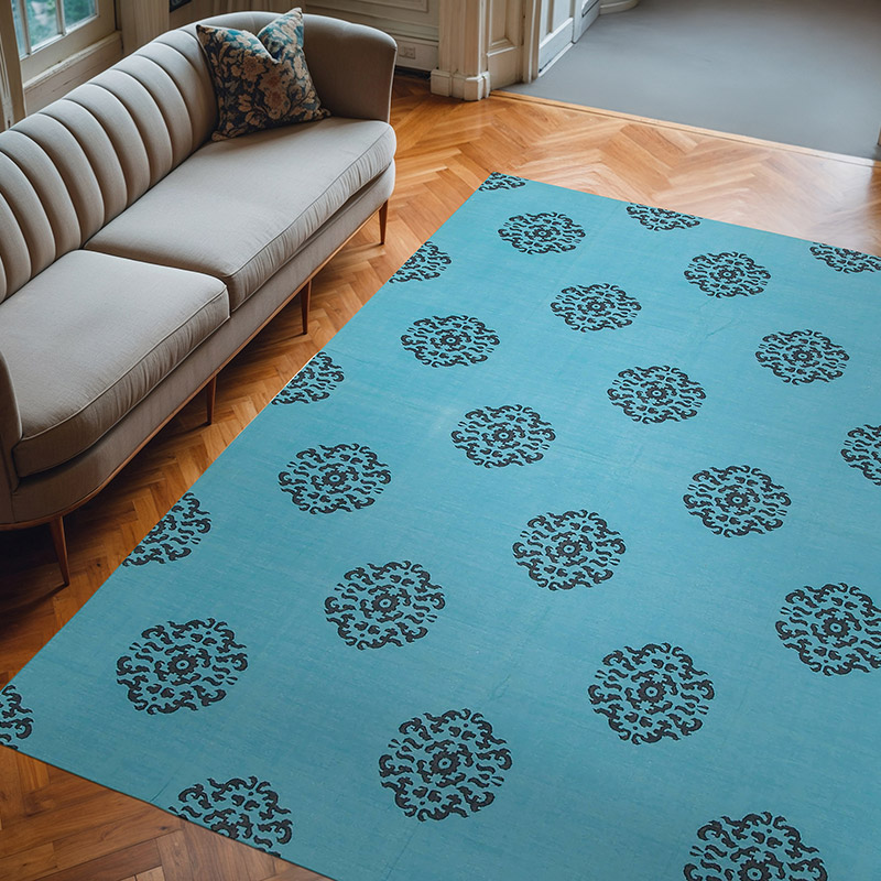 Nueva alfombra Dhurrie - 244 cm x 300 cm - K0037361