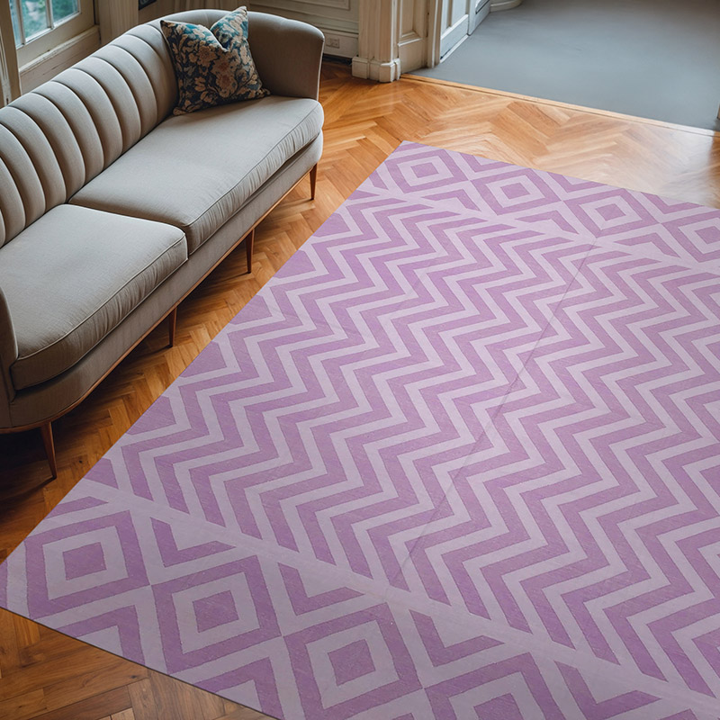 Nueva alfombra Dhurrie - 242 cm x 295 cm - K0037377