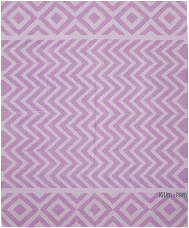 Nueva alfombra Dhurrie - 242 cm x 295 cm - K0037377