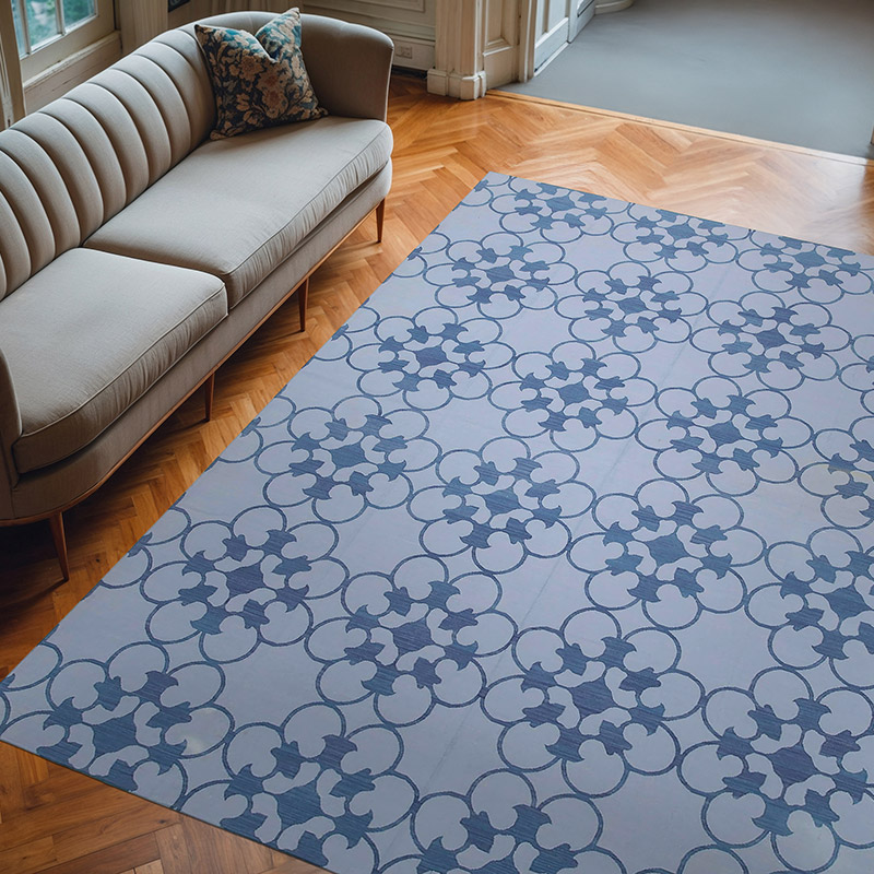New Dhurrie Rug - 8' 1" x 10'  (97" x 120") - K0037378