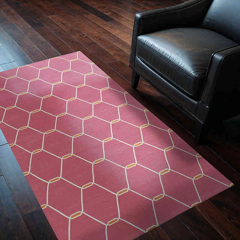 Nueva alfombra Dhurrie - 108 cm x 172 cm - K0037397