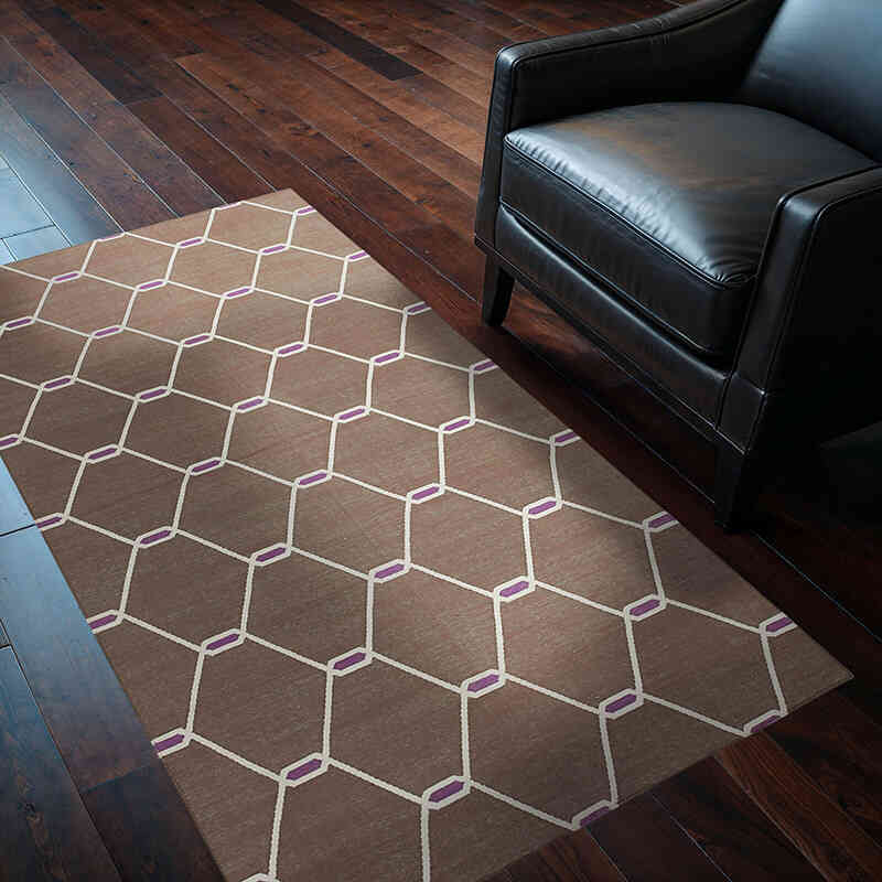 New Dhurrie Rug - 3' 5" x 5' 5" (41" x 65") - K0037409