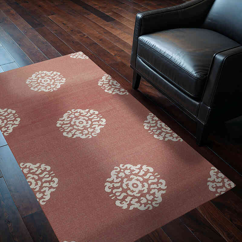 New Dhurrie Rug - 3' 8" x 5' 7" (44" x 67") - K0037414