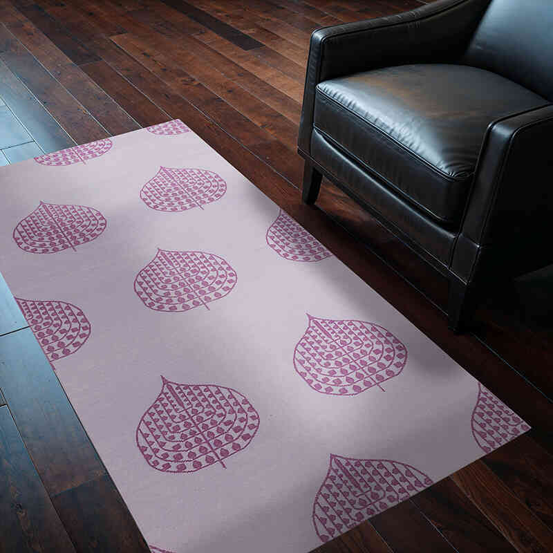 New Dhurrie Rug - 3' 4" x 5' 6" (40" x 66") - K0037420