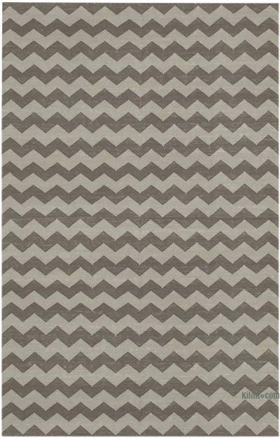 New Dhurrie Rug - 3' 6" x 5' 5" (42" x 65")