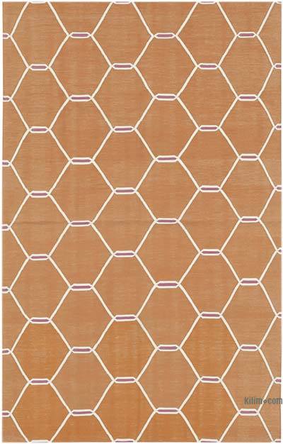 New Dhurrie Rug - 3' 6" x 5' 6" (42" x 66")