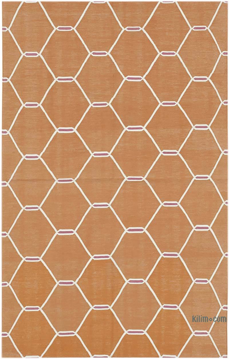 Nueva alfombra Dhurrie - 106 cm x 168 cm - K0037431
