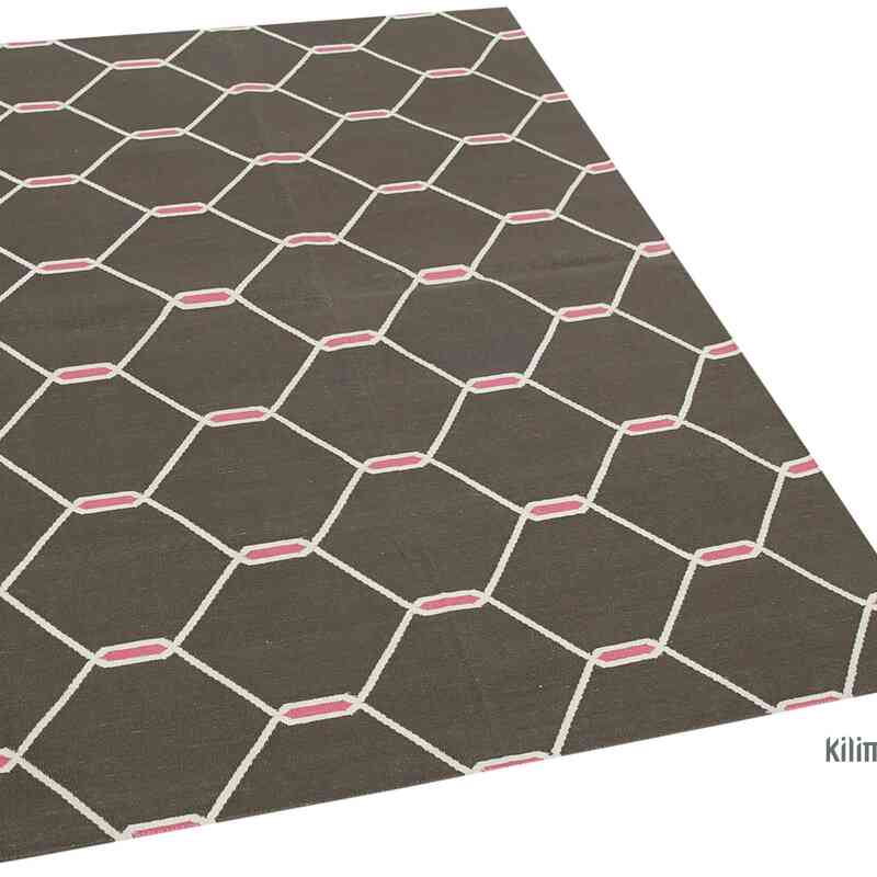 Nueva alfombra Dhurrie - 110 cm x 168 cm - K0037433