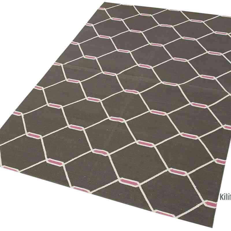 Nueva alfombra Dhurrie - 110 cm x 168 cm - K0037433