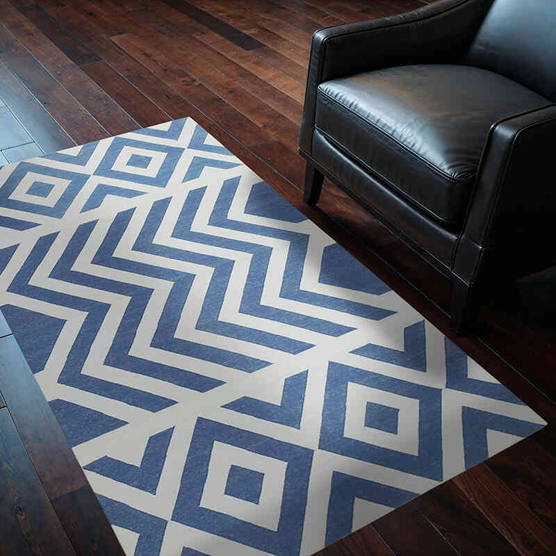 Nueva alfombra Dhurrie - 110 cm x 165 cm - K0037436