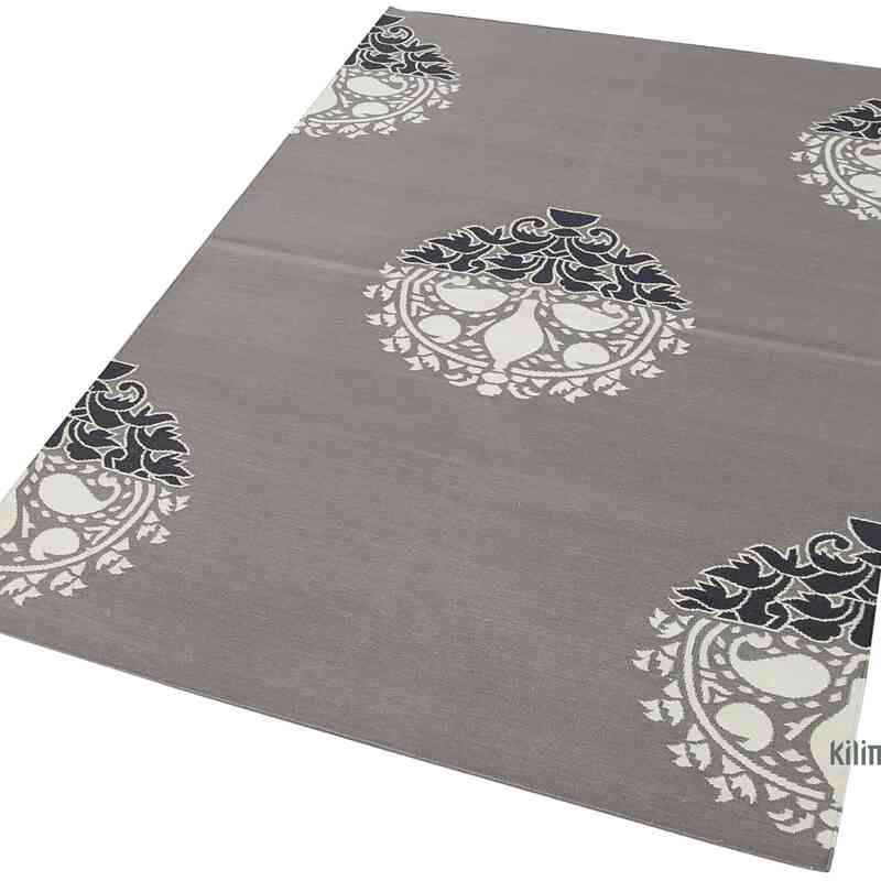 Nueva alfombra Dhurrie - 110 cm x 166 cm - K0037437