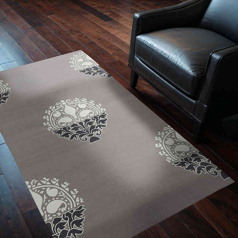 Nueva alfombra Dhurrie - 110 cm x 166 cm - K0037437